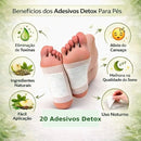 Adesivo detox para os pés Kiyome Kinoki – Pacote com 10 unidades