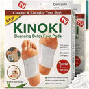 Adesivo detox para os pés Kiyome Kinoki – Pacote com 10 unidades