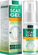 Gel cicatrizante LIWEI 50ml para cicatrizes cirúrgicas, cesárea, queloides e acne.