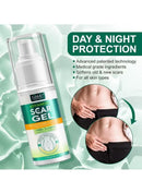 Gel cicatrizante LIWEI 50ml para cicatrizes cirúrgicas, cesárea, queloides e acne.