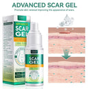 Gel cicatrizante LIWEI 50ml para cicatrizes cirúrgicas, cesárea, queloides e acne.