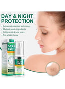 Gel cicatrizante LIWEI 50ml para cicatrizes cirúrgicas, cesárea, queloides e acne.